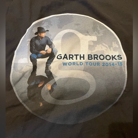 Garth Brooks World Tour 2014-2015 band T-shirt size large - Picture 5 of 6